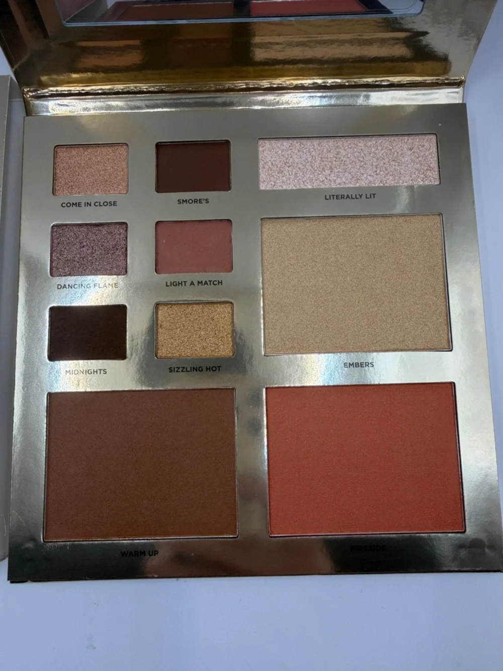 ICONIC London Face & Eye Palette — Brown, Copper, Gold, Rose, NIB!!